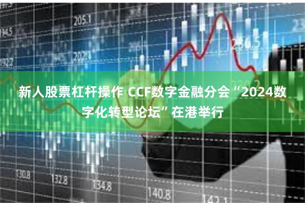 新人股票杠杆操作 CCF数字金融分会“2024数字化转型论坛”在港举行