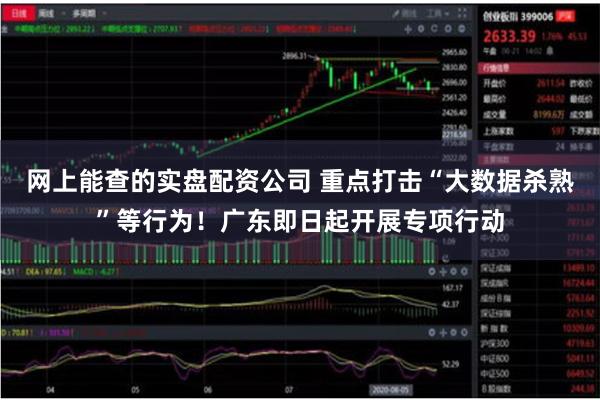 网上能查的实盘配资公司 重点打击“大数据杀熟”等行为！广东即日起开展专项行动