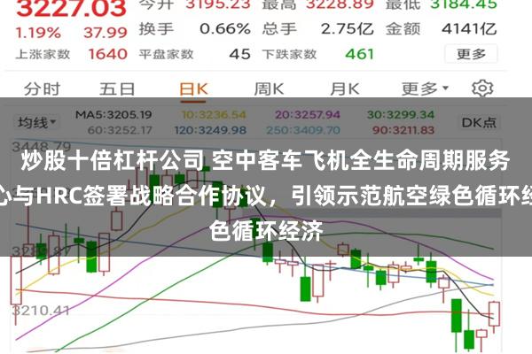 炒股十倍杠杆公司 空中客车飞机全生命周期服务中心与HRC签署战略合作协议，引领示范航空绿色循环经济