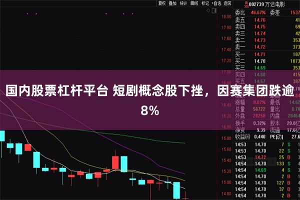 国内股票杠杆平台 短剧概念股下挫，因赛集团跌逾8%